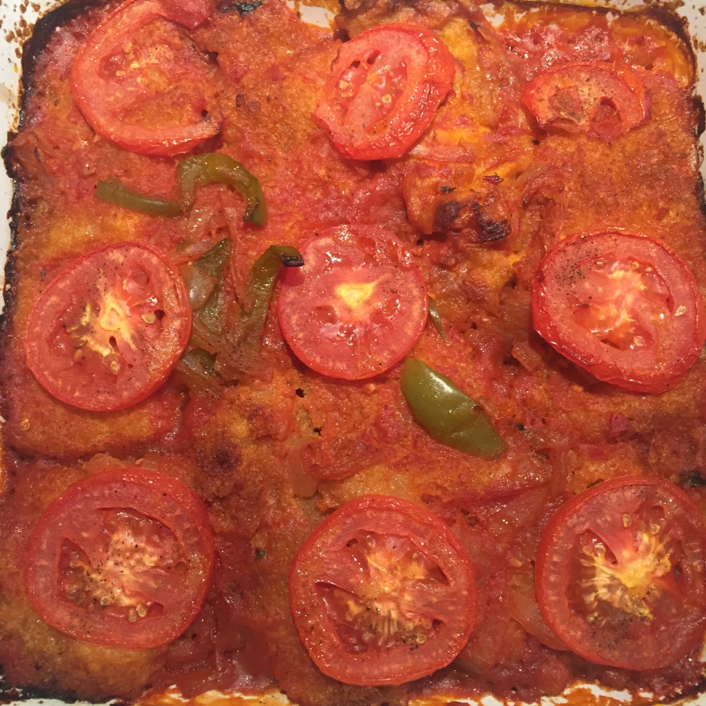 Baked fish with tomato sauce “sayadieh bi el samak” – SCARF GAL FOOD